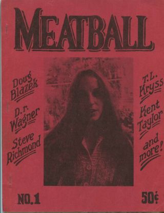 Meatball 1 & 2 - Robert Crumb Beat Poets Blazek Both & Scarce 1969
