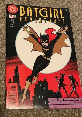 Batgirl Adventures 1 1998 Harley Quinn Poison Ivy Bruce Timm Nm Key Issue