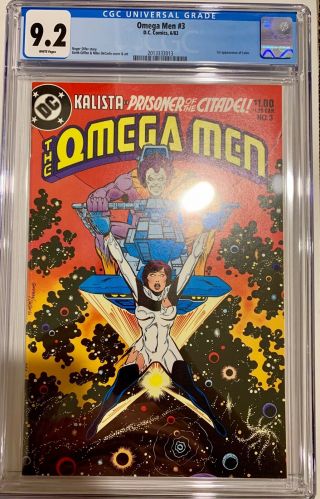 Omega Men 3 Cgc 9.  2 1st App Of Lobo Dc Comics Will Appear On Kryptonite 1983