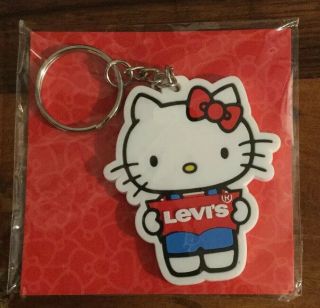Levis Hello Kitty Sanrio Key Chain Nwt