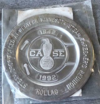 1992 J I Case Machine Co Western Minnesota Steam Thresher Rollag 8 " Plate