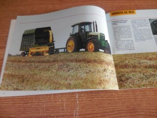 John Deere 4055 4255 4455 Tractors Brochure Literature Ad