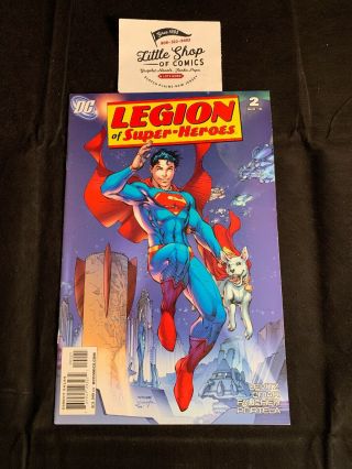 Legion Of Heroes 2 Vf/nm Jim Lee 1:10 Variant Dc Comics