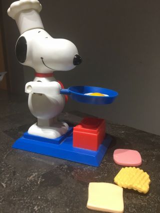 Vintage Aviva Toy Peanuts Snoopy World’s Best Cook Toy Great