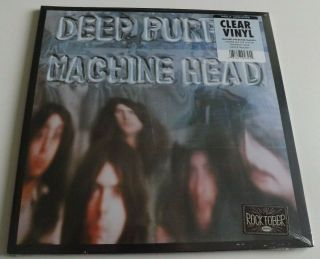 Deep Purple Machine Head Clear Vinyl Lp 2016 Rocktober