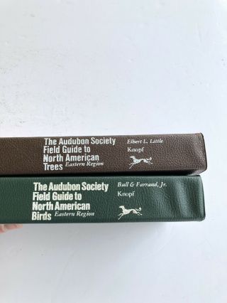The Audobon Society Field Guide To North American Birds And Trees Books