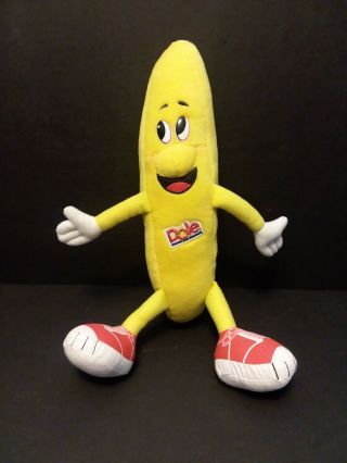Dole Fruit Bobby Banana Collectible Advertising Plush Doll Toy 14 Inches Tall