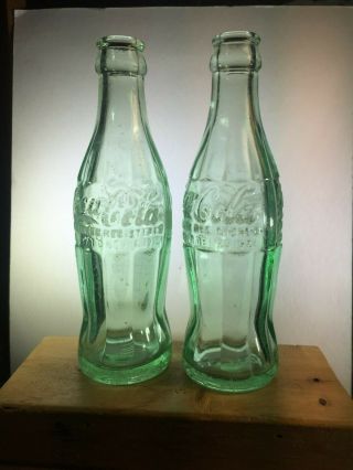 1915 & 1923 Dayton,  O.  Coca - Cola Bottles Lbs 17