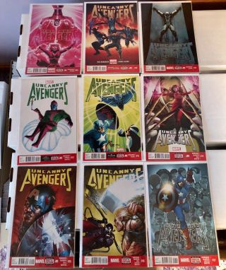 Uncanny Avengers (2012) 1 - 25,  8AU,  Annual 1 Complete Set Marvel Comics NM - M 2