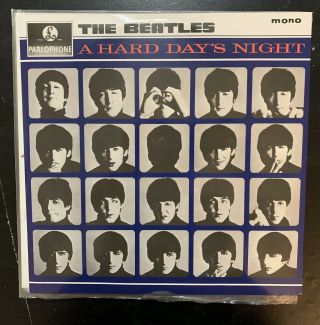 The Beatles - Hard Day’s Night In Mono 2014 - Never Been Vinyl Lp Record 180g Oop