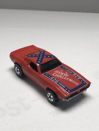 Hot Wheels 1981 Dixie Challenger Completely Restored Die Cast Vehicle