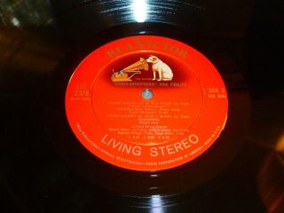 Schubert Death And The Maiden Juilliard String Quartet LSC - 2378 Living Stereo LP 7