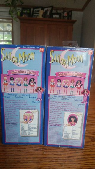 RARE Vintage 1995 Ban Dai SAILOR MOON 6 ' SAILOR MARS Adventure Doll 4