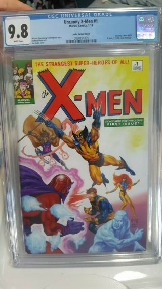 Uncanny X - Men 1 Jusko Variant Marvel Comics 2018 Cgc 9.  8