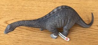 Schleich Apatosaurus Dinosaur Toy Figurine 2002 10 " Retired