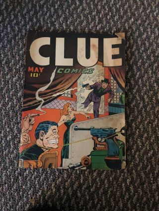 Clue Comics Vol 2 3 Please Go By Photos And Description