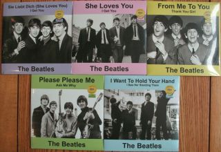The Beatles Rare Limited Numbered Edition Dbs 5 Record Set All 7 "