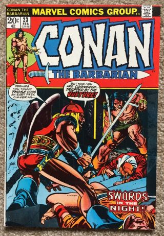 Conan The Barbarian 23 - 1st Appearance Of Red Sonja - Marvel 1973