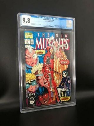 Mutants 98 Cgc 9.  8 1st Appearance Of Deadpool White Pages