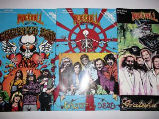Rock N Roll Comics 45 46 47 (1992) The Grateful Dead Part 1 - 3