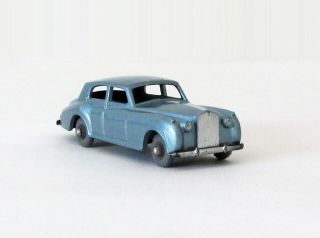 Vintage Lesney Moko Matchbox 44 Rolls Royce Silver Cloud Gray Wheels 1958