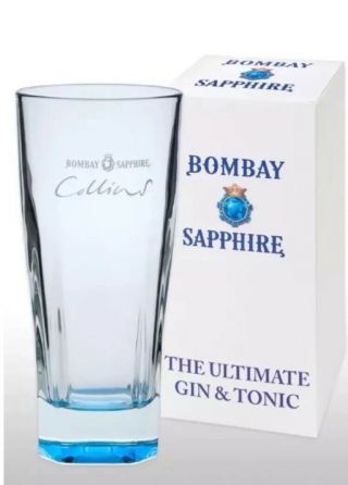 Bombay Sapphire Gin Glass & Gift Boxed