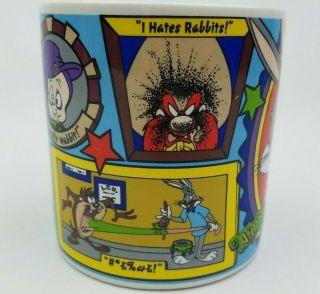 Looney Tunes Coffee Mug Bugs Bunny Marvin Martian Porky Pig Taz Tasmanian Devil 2