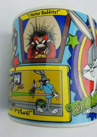 Looney Tunes Coffee Mug Bugs Bunny Marvin Martian Porky Pig Taz Tasmanian Devil 4
