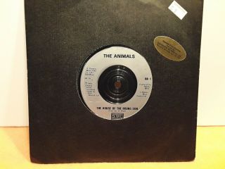 The Animals - House Of The Rising Sun 45rpm 3 Track 7 " Single