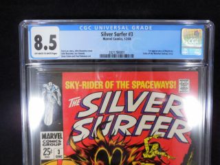 Silver Surfer 3 CGC 8.  5 1st Appearance Mephisto 2
