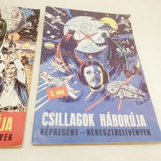 STAR WARS Hungarian Hungary comics, .  Csillagok Háborúja 