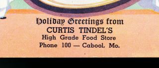 Vintage Advertizing Recipe Booklet,  Curtis Tindel ' s Food Store,  Cabool MO 5