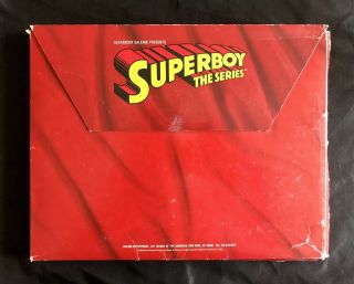 Very Rare Superboy Tv Show 1988 Promotional Box Set: Photos,  Print & Radio Ads