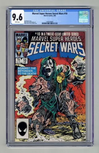 Marvel Heroes Secret Wars 10 1985 Cgc 9.  6 1397024007