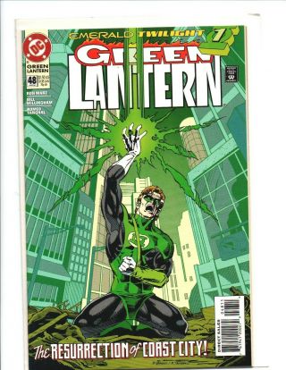 Green Lantern Vol.  3 48 49 & 50 - 1st Kyle Rayner - Emerald Twilight - (- Nm)