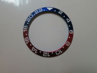 Blue Red Gmt Master Ii Ceramic Bezel Insert Compatible With Rolex