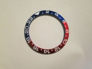 Blue Red GMT Master II Ceramic Bezel Insert Compatible With Rolex 2