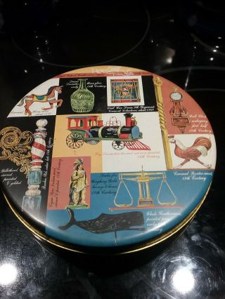 Unusual Vintage 1961 Katherine Beecher Butter Candy Tin,  Manchester Pa.