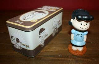 Peanuts 60th Anniversary,  Dark Horse,  Lucy Figure In A Tin,  2010,  23 Of 650