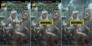 Zombie Tramp 60 Lucio Parrillo Variant Cover Set Risque Virgin