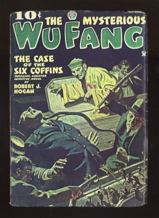 Mysterious Wu Fang (popular Publications) Vol.  1 1 1935 Fr 1.  0