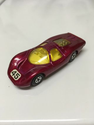 Matchbox Lesney Superfast No.  45 Ford Group 6 Maroon Made In England