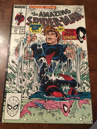 Marvel The Spider - Man 315 316 317 Venom copper age comic books 2