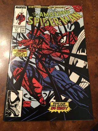 Marvel The Spider - Man 315 316 317 Venom copper age comic books 8