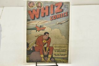 Whiz Comics 95 Golden Age 1948 Captain Marvel Grounded Also Ibis Golden Arrow