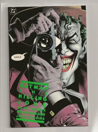 Batman: The Killing Joke - 1st Print (dc - 1988) Fn/vf Alan Moore,  Bolland Joker