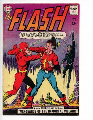 The Flash 137 (1963 Dc Comics) - G.  A.  Flash X - Over; 1st S.  A.  Jsa