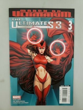 Marvel Comics The Ultimates 3 By Jeph Loeb 3 Frank Cho Variant Cover 2008
