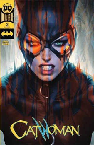 Catwoman 2 Artgerm Gold Foil Variant Con Exclusive Dc Comics Batman
