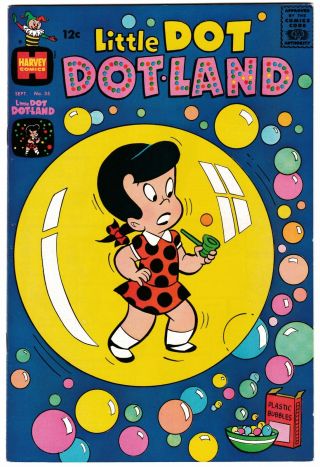 Little Dot Dotland 35 (harvey,  1968) Vf/nm